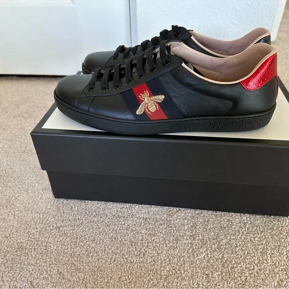 GUCCI leather shoes - Picture 3 of 10
